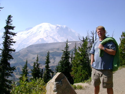 Pastor Paul on the Sourdough Ridge trail.