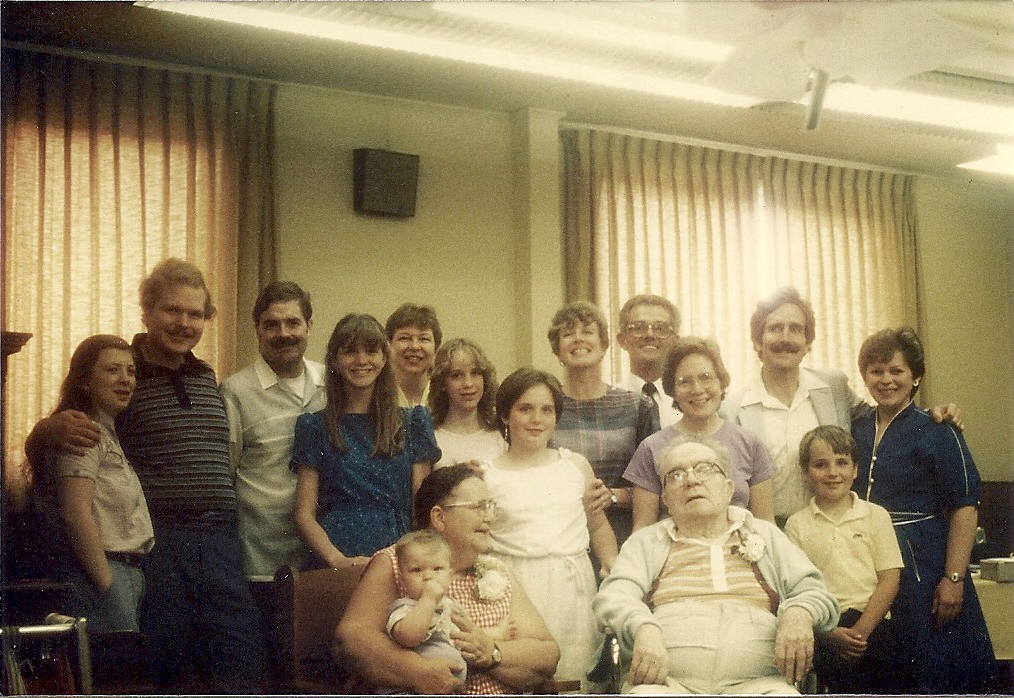 John and Dorris 50th wedding anniversary, 1985.