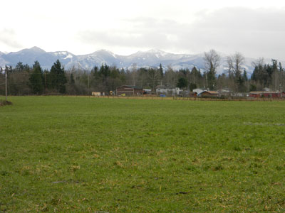 Cascade foothills sans the Mountain