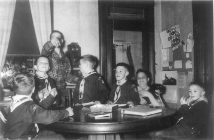 Den 4, Cub Scouts - Spring 1953