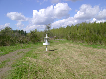 Frisbee golf basket #1