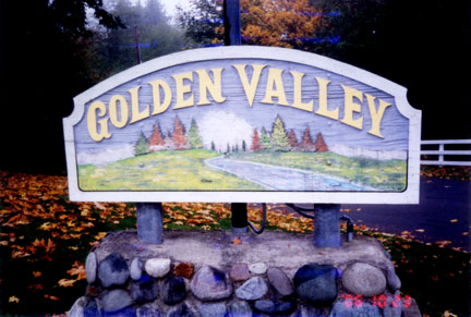 Golden Valley Fall Entrance