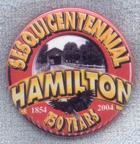 Official Sesquicentennial Button