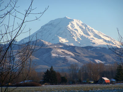 Closer to Mt. Rainier