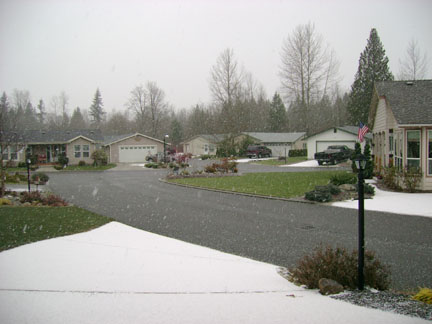 First snow - Sunday, Dec 13th