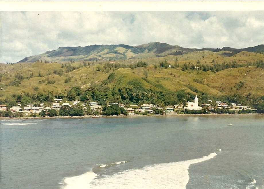 Village of Umatac in southern Guam