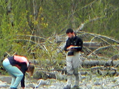 USGS survey team