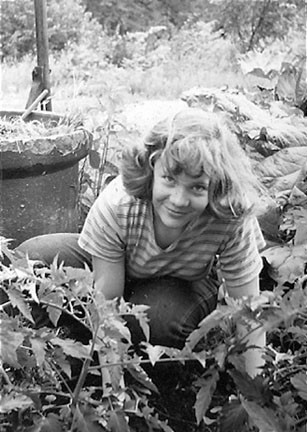 Weeding Tomatoes, July 4, 1951