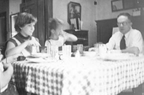 Old piano. Lunch time, August 1951