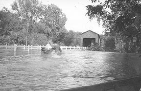 June 1947 Flood Over Dike