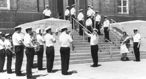 Steps of Bldg 3 - Great Lakes Naval Training Center